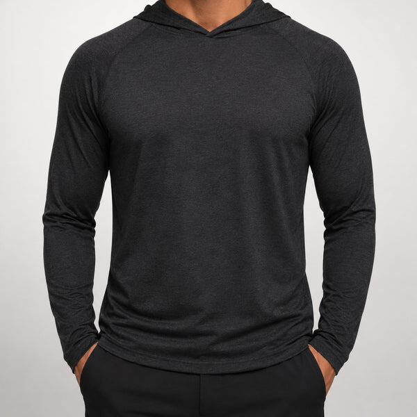 SunGuard Essential™ | UPF 50+ Sun Hoodie Black