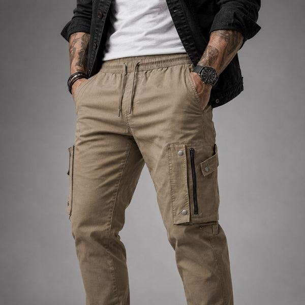 Kevin | Multi-Pocket Pants Tapered Fit